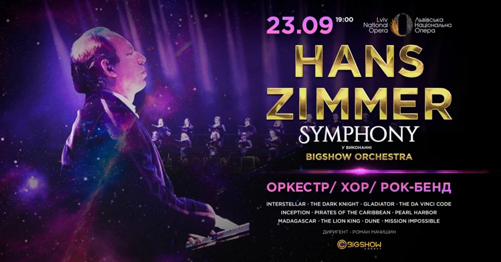 Hans Zimmer Symphony | львів