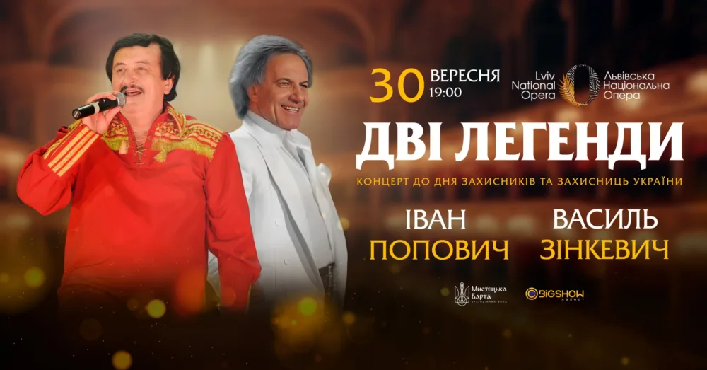 дві легенди. іван попович та василь зінкевич