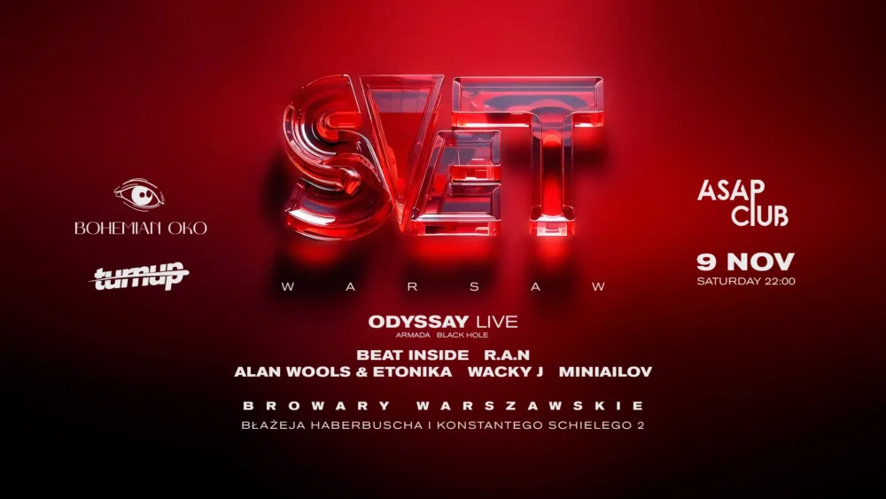 09.11 | Svet W Odyssay Live | Warsaw
